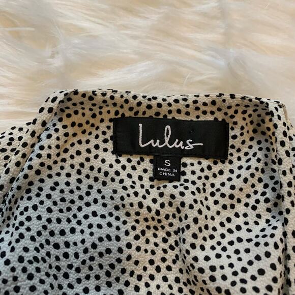 Lulu’s Roslyn Ivory Polka Dot Tank Top - Picture 7 of 9